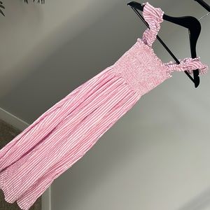 Petal and pup pink dress